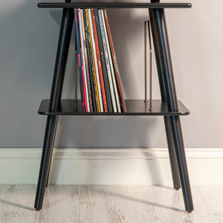 Crosley Voyager Bluetooth Portable Turntable + Crosley Turntable Stand Bundle - Amethyst Crosley