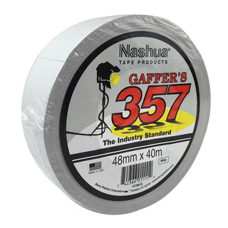 Nashua 357 Gaffer Tape (48mm x 40m, White)