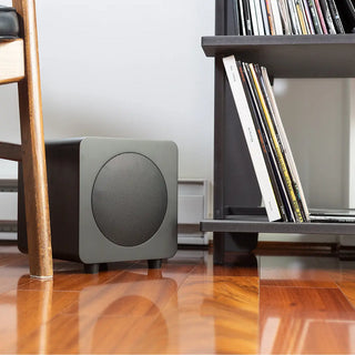 Kanto SUB8 300W 8" Sealed Powered Subwoofer, Matte Black Kanto