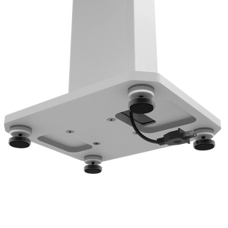 Kanto SX22W 22" Tall Fillable Speaker Stands with Isolation Feet - Pair, White Kanto