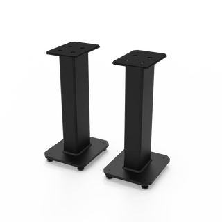 Kanto SX22 22" Tall Fillable Speaker Stands with Isolation Feet - Pair, Black Kanto