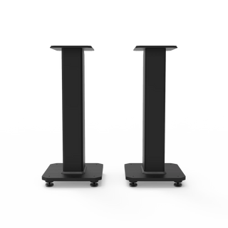 Kanto SX22 22" Tall Fillable Speaker Stands with Isolation Feet - Pair, Black Kanto