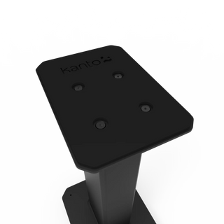 Kanto SX22 22" Tall Fillable Speaker Stands with Isolation Feet - Pair, Black Kanto