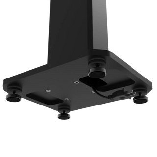 Kanto SX22 22" Tall Fillable Speaker Stands with Isolation Feet - Pair, Black Kanto