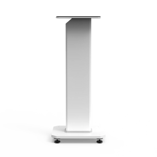 Kanto SX26W 26" Tall Fillable Speaker Stands with Isolation Feet - Pair, White Kanto