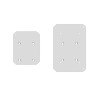 Kanto SX26W 26" Tall Fillable Speaker Stands with Isolation Feet - Pair, White Kanto