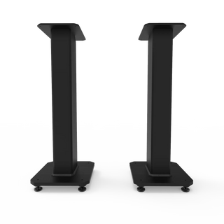 Kanto SX26 26" Tall Fillable Speaker Stands with Isolation Feet - Pair, Black Kanto