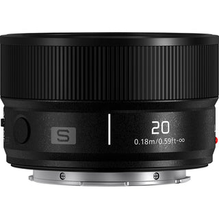 Panasonic LUMIX S 20mm f/2.5 Lens (L-Mount, Black)