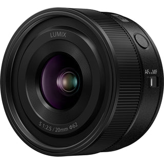 Panasonic LUMIX S 20mm f/2.5 Lens (L-Mount, Black)