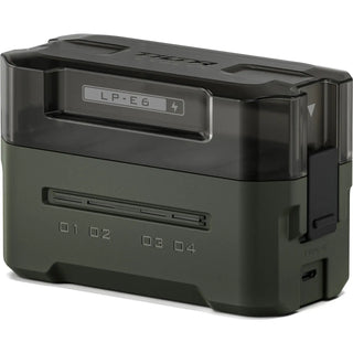 Tilta Portable Charging Station for LP-E6 Batteries (Green)