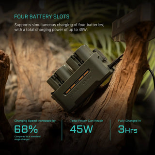 Tilta Portable Charging Station for LP-E6 Batteries (Green)