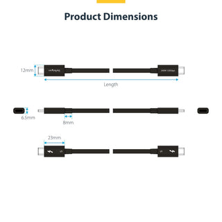 StarTech Thunderbolt 5 Cable (0.5m)