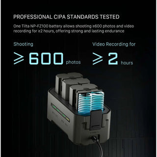 Tilta NP-FZ100 USB-C Battery (2400mAh, Off White)