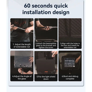 Desview TP300 Portable HDMI/SDI Teleprompter with High-Bright Monitor (19")