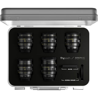 Thypoch Simera-C Cine 5-Lens Kit (21, 28, 35, 50 & 75mm, Sony E-Mount)
