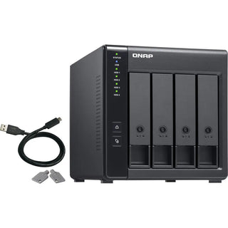 QNAP TR-004 4-Bay USB 3.2 Gen 1 RAID Expansion Enclosure
