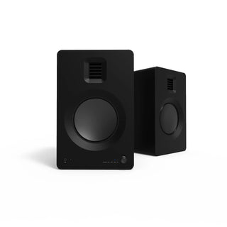 Kanto TUK 260W Powered Bookshelf Speakers with Headphone Out, USB Input, Dedicated Phono Pre-amp, Bluetooth - Pair, Matte Black Kanto
