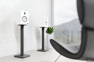Kanto SP26PL 26" Tall Bookshelf Speaker Floor Stands - Pair, Black Kanto