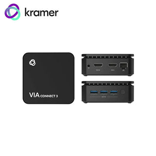 Kramer VIA Connect-3 4K Wireless Presentation and Collaboration Solution