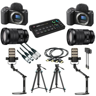 Hassle-Free 2-Person Video Podcasting Kit