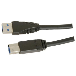 General Brand USB 3.0 Cable - USB Type-A Plug to USB Type-B Plug Cable (1.8m)