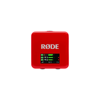 RODE Wireless GO III (Gen 3) 2-Person Compact Digital Wireless Microphone System/Recorder (Red)