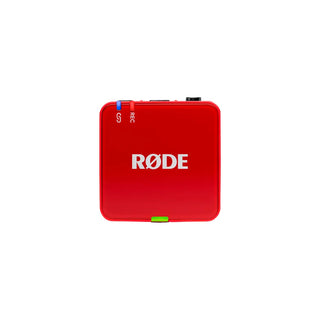 RODE Wireless GO III (Gen 3) 2-Person Compact Digital Wireless Microphone System/Recorder (Red)