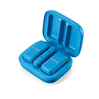 RODE Wireless Micro Ultra-Compact Digital Wireless Microphone System (USB-C, Blue)