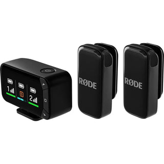 RODE Wireless Micro Camera Kit 2-Person Ultracompact Wireless Microphone Pro System for Cameras and Mobile Devices