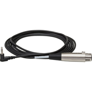 Hosa Technology 3.5mm Mini Stereo Angled Male to 3-pin XLR Female Cable (5ft/1.5m)