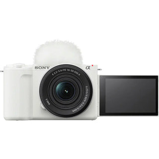 Sony ZV-E10 White with 16-50mm f/3.5-5.6 OSS II Lens Compact System Camera