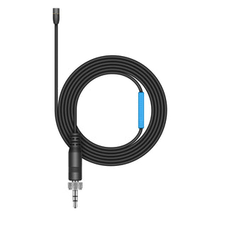 Sennheiser MKE2-EW Gold Omni Lavalier Microphone – Black with Locking 3.5mm Connector