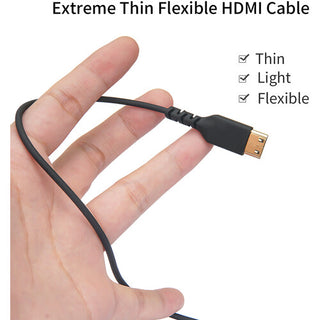 ANDYCINE Reflex Ultra-Thin High-Speed Mini-HDMI to HDMI Cable with Ethernet (75cm)