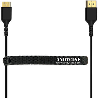 ANDYCINE Reflex Ultra-Thin High-Speed Mini-HDMI to HDMI Cable with Ethernet (75cm)