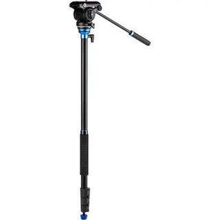 Benro A2883F Reverse-Folding Aluminum Travel Tripod with S4Pro Fluid Video Head