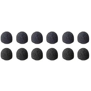 Sony ADC77B - Set of 12 Black Urethane Windscreen Kit for ECM77 Microphone