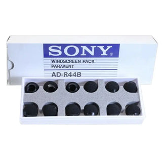 Sony ADR44B - Black Urethane Windscreen Kit for ECM44B Microphone (Set of 12)