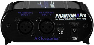 ART Phantom II Pro - Dual Channel Phantom Power Supply