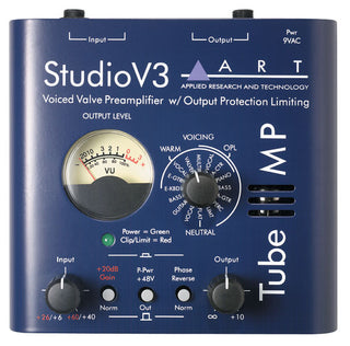 ART Tube MP Studio V3 - Tube Mic Preamp with Variable Valve Voicing