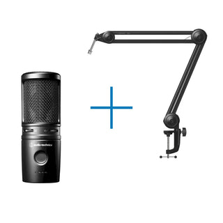 Audio-Technica AT2020USB-XP Cardioid Condenser USB Mic + AT8700 Boom Arm bundle