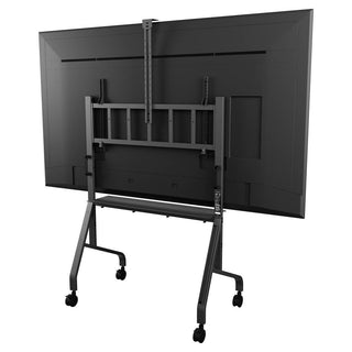 Atdec AD-TVC-125 Heavy Duty Mobile AV Cart for TVs and Displays (Max Vesa 1100x600, 125kg Payload, 65"-115" Displays)