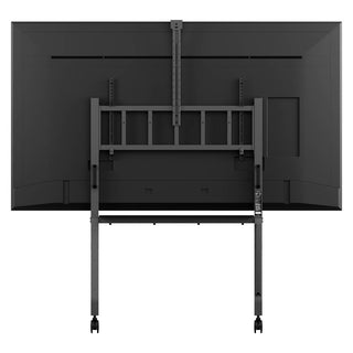 Atdec AD-TVC-125 Heavy Duty Mobile AV Cart for TVs and Displays (Max Vesa 1100x600, 125kg Payload, 65"-115" Displays)