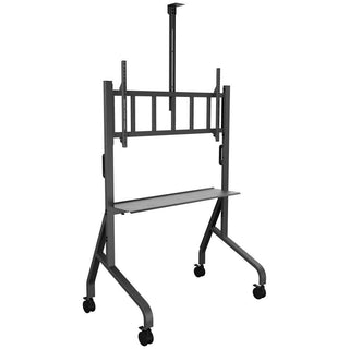Atdec AD-TVC-125 Heavy Duty Mobile AV Cart for TVs and Displays (Max Vesa 1100x600, 125kg Payload, 65"-115" Displays)