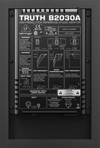 Behringer Truth B2030A Active 2-Way Reference Studio Monitor (Single Speaker)