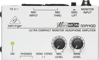 Behringer Micromon MA400 Ultra-Compact Monitor Headphone Amplifier