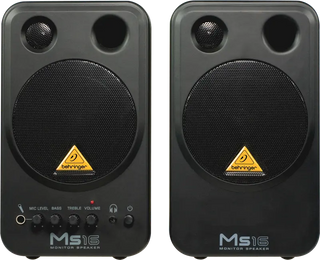 Behringer MS16 Active compact monitors (Pair)