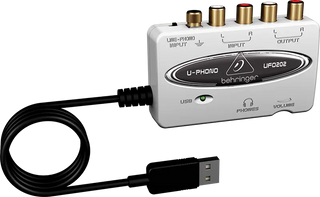 Behringer UFO202 USB 2 ch Phono Preamp