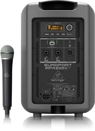 Behringer EUROPORT MPA200BT All-in-One Portable 200-Watt Speaker