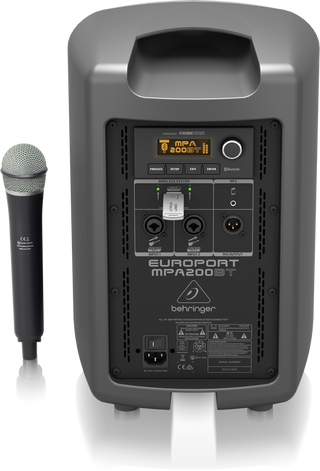 Behringer EUROPORT MPA200BT All-in-One Portable 200-Watt Speaker