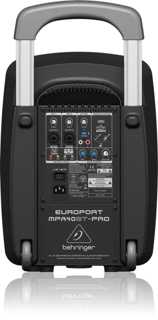 Behringer MPA40BT-PRO All-in-One Portable 40-Watt PA System